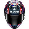 Casque Aeron GP FIM Replica Zarco SignatureCarbone / Blanc / Violet