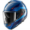 Casque Oxo Mekarium Bleu / Chrome / Orange
