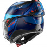 Casque Oxo Mekarium Bleu / Chrome / Orange