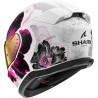 Casque D-Skwal 3 Mayfer Blanc / Violet / Brillant