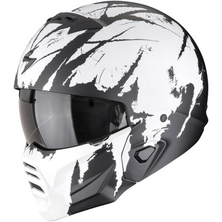 Casque Exo-Combat II Marauder Noir Mat / Blanc