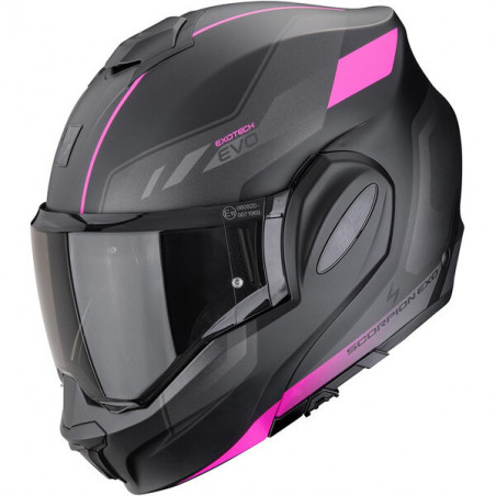 Casque Exo-Tech Evo Socius Noir Mat / Rose