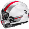 Casque RPHA 91 Fensh MC1 / Blanc / Argent / Rouge