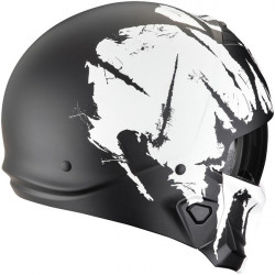 SCORPION - Casque Exo-Combat II Marauder Noir Mat / Blanc