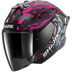 SHARK - Casque Skwal Jet Cup Replica Redding Noir / Violet / Bleu