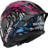 SHARK - Casque Skwal Jet Cup Replica Redding Noir / Violet / Bleu