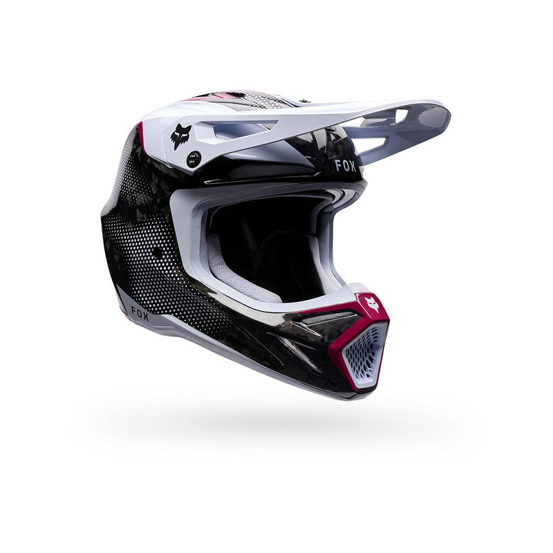 FOX - Casque V3 RS Tactile Blanc