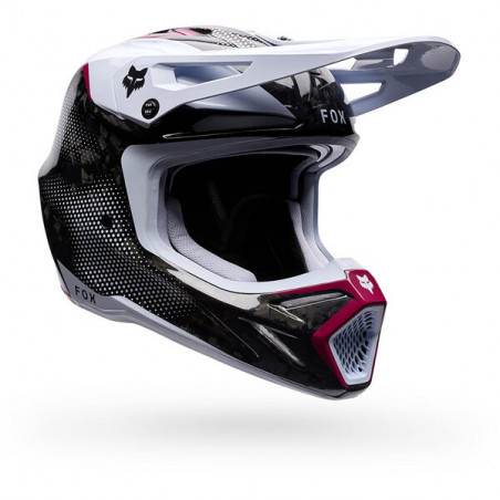 FOX - Casque V3 RS Tactile Blanc